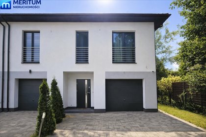 Nowoczesny narożny segment 109 m2 z dużym ogrodem dom Grodzisk Mazowiecki