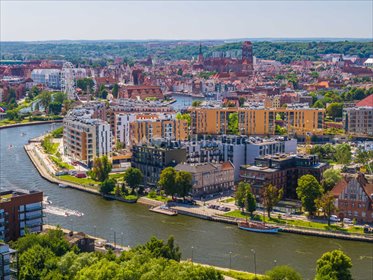 Zapraszam do nowoczesnego apartamentu 32,56 m² nad Motławą mieszkanie Gdańsk, Śródmieście, Stępkarska