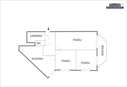 mieszkanie na sprzedaż 60m2 mieszkanie Katowice, Śródmieście, Roździeńskiego