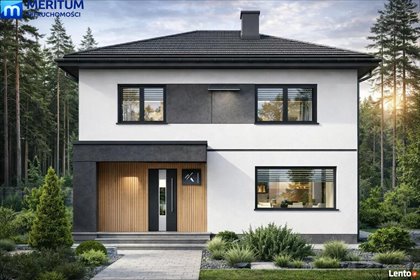 Nowoczesny dom wolnostojący 97 m2 z dużą działką 723 m2 dom Budy Józefowskie