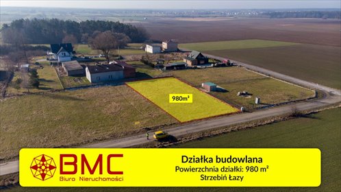 Działka budowlana 980 m² w spokojnej okolicy działka Strzebiń, Łazy, Miodowa
