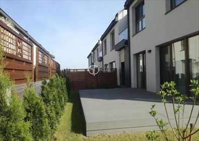 Nowoczesny dom 230 m² z sauną i dużym tarasem w Wilanowie dom Warszawa, Wilanów, Powsin