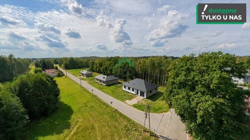 Nowoczesny dom 125 m² w Teklinowie (ogr. podłogowe, rolety) dom Teklinów