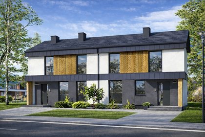 Nowoczesny bliźniak 110m2 w Wawrze, gotowy w 2026! dom Warszawa, Wawer, Celulozy