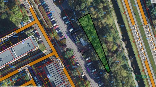 działka na sprzedaż 527m2 działka Katowice, Monte Cassino