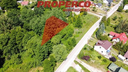 Działka 1324 m² w Zalesiu z dostępem do mediów i asfaltu działka Kielce, Zalesie