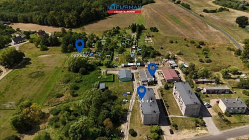 Przestronne 3-pokojowe mieszkanie z ogrodem i garażem. mieszkanie Trzcianka