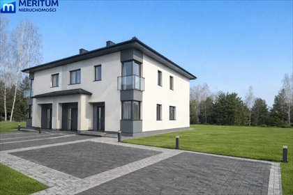 Nowoczesny bliźniak 128 m2 z garażem, ogród i pełny stan dom Żelechów