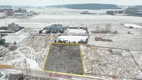 działka na sprzedaż 1069m2 działka Stare Kupiski, Słoneczna