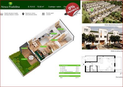 mieszkanie na sprzedaż 73m2 mieszkanie Tarnów, Zabłocie, Skrzyszowska