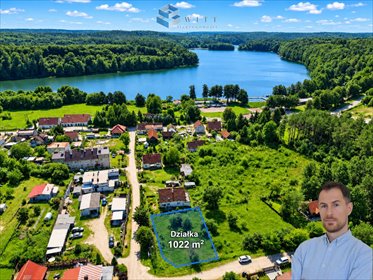 Działka 1022 m² pod dom letniskowy, 270 m od plaży. działka Stare Jabłonki, Piękna