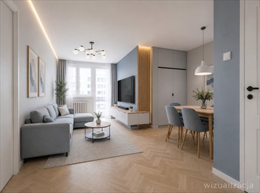 Sprzedam jasne 3-pokojowe mieszkanie 47,9 m² w Warszawie mieszkanie Warszawa, Wola, Krochmalna