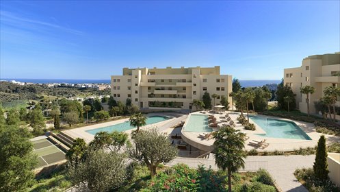 Nowoczesny 2-pokojowy apartament z basenem i ogrodem mieszkanie Las Lagunas, Las Lagunas, Mijas, Málaga