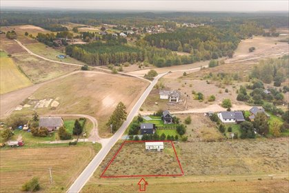 działka na sprzedaż 1091m2 działka Sędeń Mały