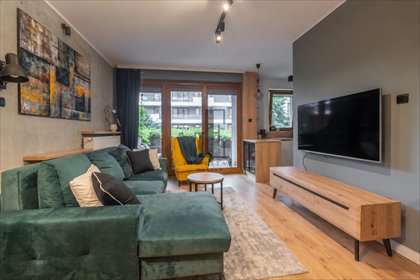 Polecam eleganckie 44 m² mieszkanie z tarasem i garażem mieszkanie Warszawa, Wola, Marcina Kasprzaka