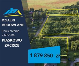 działka na sprzedaż 26855m2 działka Piaskowo