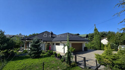 Nowoczesny dom 190 m² (Książenice, Mazowiecka) z garażem dom Książenice, Mazowiecka