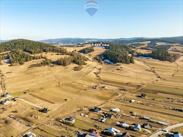 działka na sprzedaż 6668m2 działka Niedzica