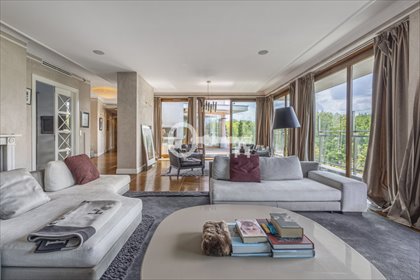 Penthouse 231 m² z tarasem 100 m² - widok na park mieszkanie Warszawa, Śródmieście Powiśle, Leona Kruczkowskiego