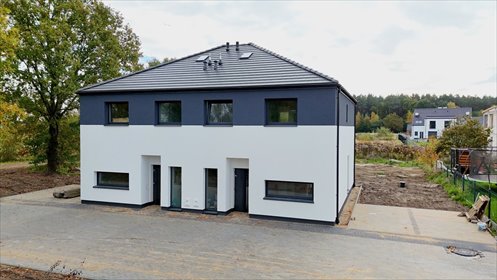Nowoczesny bliźniak 120 m² z ogrodem i rekuperacją - polecam! dom Dobra
