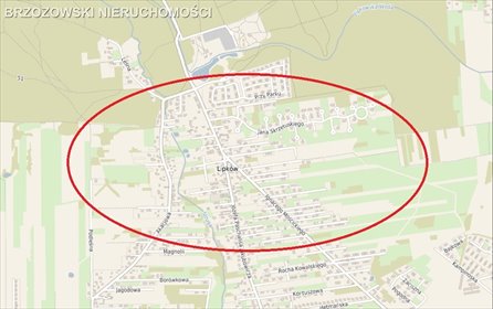 działka na sprzedaż 1800m2 działka Lipków