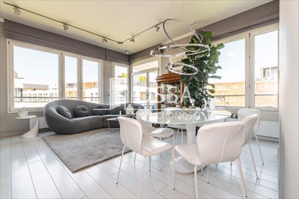 Luksusowy apartament 132 m² z wysokim sufitem na Mokotowie mieszkanie Warszawa, Mokotów, al. Wilanowska