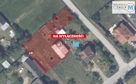działka na sprzedaż 1251m2 działka Miedziana Góra, Kostomłoty Pierwsze