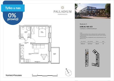 Dwupokojowe mieszkanie 35,7 m2 w Bielawach, Bydgoszcz mieszkanie Bydgoszcz, Bielawy, Ignacego Paderewskiego