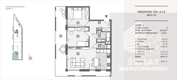 Nowoczesny 3-pokojowy apartament z balkonem 25 m² polecam! mieszkanie Szczecin, Dąbie
