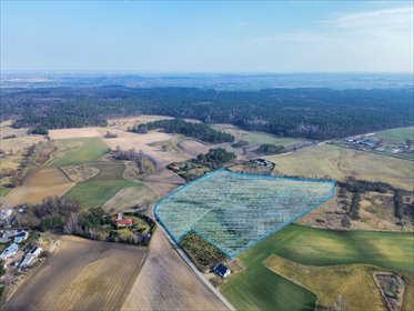 działka na sprzedaż 3006m2 działka Bobowo, Smoląg