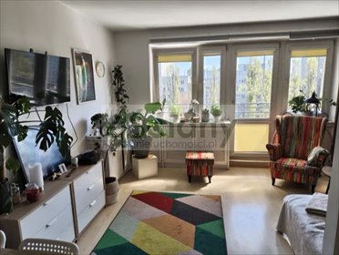 Przestronne 32 m² z dużym balkonem, blisko metra mieszkanie Warszawa, Ursynów, Stanisława Herbsta
