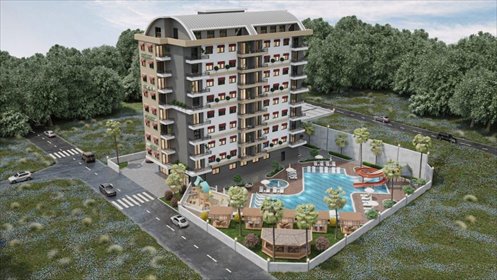 mieszkanie na sprzedaż 58m2 mieszkanie Antalya
