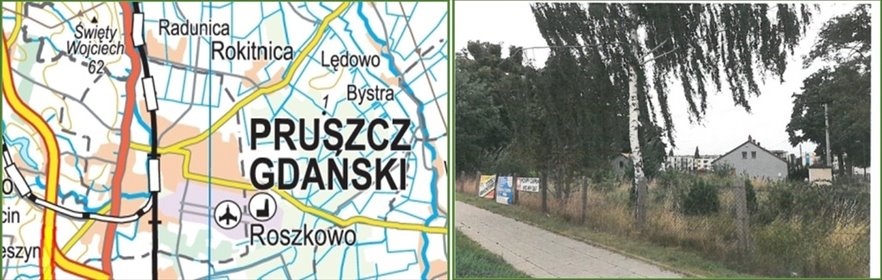 działka na sprzedaż 1470m2 działka Pruszcz Gdański