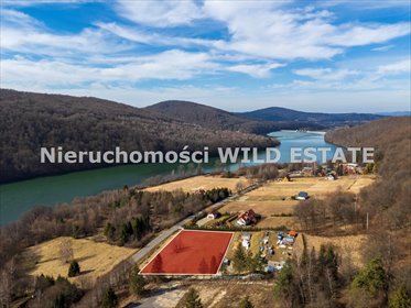 Do sprzedania działka budowlana 41 ar nad jeziorem w Bóbrce działka Bóbrka