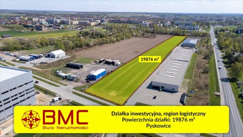 działka na sprzedaż 19876m2 działka Pyskowice, Lokalna