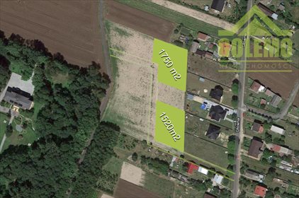 działka na sprzedaż 1750m2 działka Chorzenice