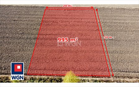 działka na sprzedaż 995m2 działka Gorzyce Wielkie, Gorzyce Wielkie, Makowa