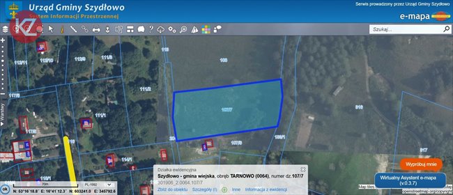 działka na sprzedaż 6170m2 działka Tarnowo