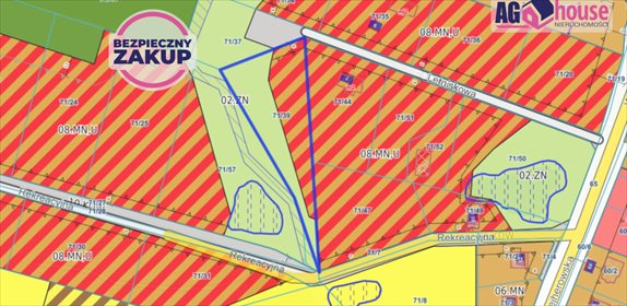 Działka z prywatnym lasem 3331 m² pod dom lub agroturystykę działka Nowy Dwór Wejherowski, Letniskowa