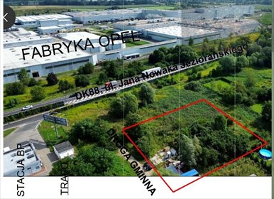 działka na sprzedaż 2294m2 działka Gliwice, Stare Gliwice, al. Jana Nowaka-Jeziorańskiego