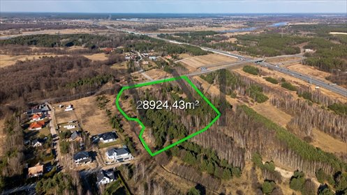 działka na sprzedaż 28924m2 działka Skuszew, Przejazdowa