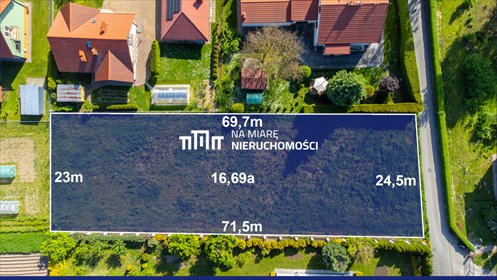 Działka pod dom jednorodzinny w Przeworsku, 16,69 arów działka Przeworsk, Żytnia