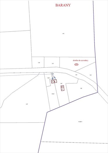 działka na sprzedaż 5811m2 działka Barany