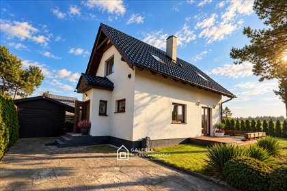 Przytulny dom 4 pok. z kominkiem na dużej działce (482 m²) dom Gniezno, Ugory