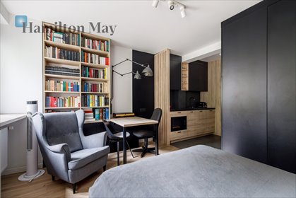Polecam nowoczesne studio 25 m² z wysokiej jakości wykończeniem mieszkanie Kraków, Łobzowska