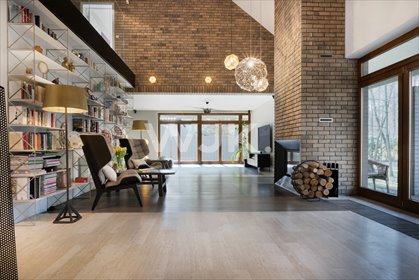 Nowoczesny dom z lasu, 340 m², indywidualny projekt dom Jazgarzewszczyzna