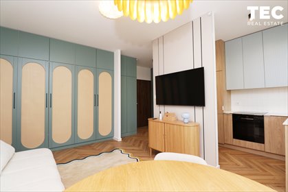 Wilanów - Eleganckie 46 m² z balkonem i klimatyzacją mieszkanie Warszawa, Wilanów, Jerzego Holzera