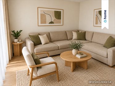 Polecam przestronne 3-pokojowe mieszkanie 49,7 m² z balkonem mieszkanie Katowice, Obroki