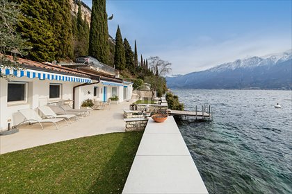 Ekskluzywny dom nad jeziorem z panoramicznymi widokami dom Tignale