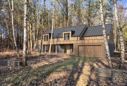 Działka pod willę w lesie, 2442 m², media, kameralny dojazd działka Sokolniki-Las, Graniczna